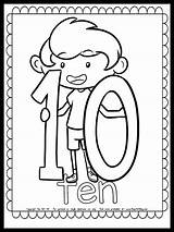 Number 10 Kids Coloring Page {FREE PRINTABLE}  The Art Kit sketch template