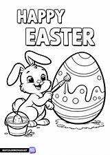 Easter coloring Pages  Free Printable sketch template