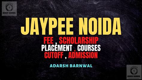 Jaypee Noida ( JIIT ) : Cutoff , Placement , Ranking , Fees , Admission ...