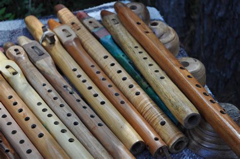 Hard & Soft wood, Native American style flutes, CrazyBearUSA