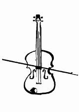 Violin Coloring Page sketch template