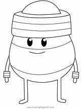 Madcap Dumb Ways To Die Coloring Page For Kids  Free sketch template