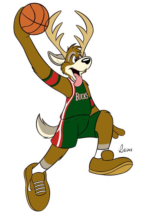 NBA Mascots - Bango the Buck by Bleuxwolf on DeviantArt