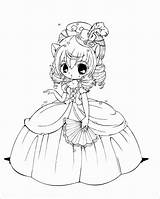Chibi Coloring Pages  ColoringBay sketch template