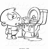 Toilet Coloring Page At GetColoringscom  Free Printable Colorings sketch template