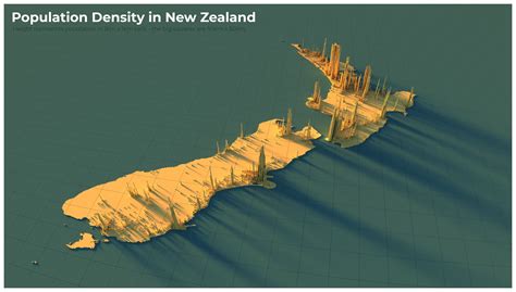 Population density in New Zealand [map] : r/newzealand