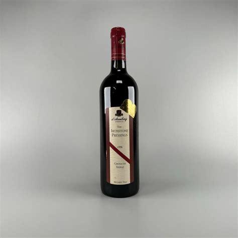 Lot - 1996 d'Arenberg 'Ironstone Pressings' Grenache Shiraz, McLaren Vale