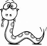 Printable Funny Snake coloring Page  Download Print Or Color Online sketch template