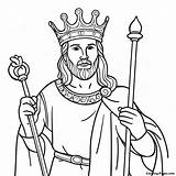 King David Coloring Page  Pagescom sketch template