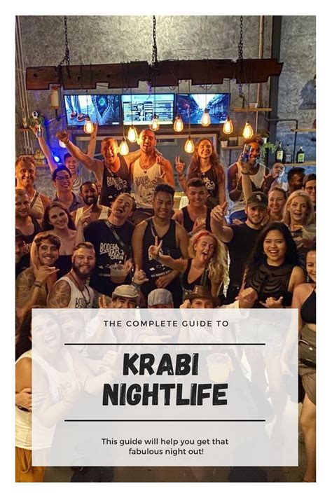 Krabi Nightlife - The complete guide for the best parties in Krabi, Thailand. | Krabi, Night ...