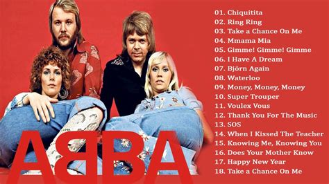 Best Songs Of ABBA Collection 2018 - ABBA Greatest Hits Full Album | Best songs, Disco music, Songs