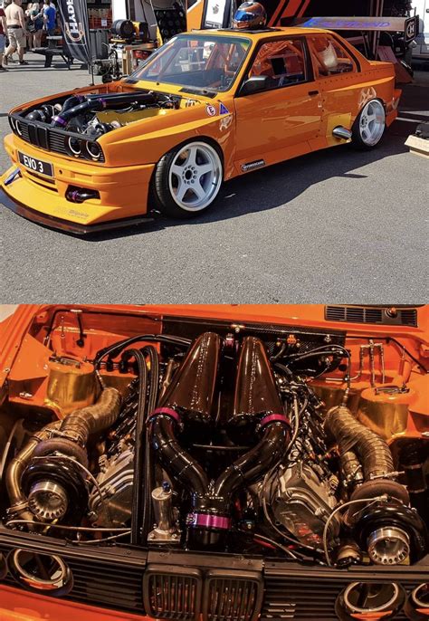 Twin turbo BMW S85 V10 in a 1988 BMW E30 : AwesomeCarMods