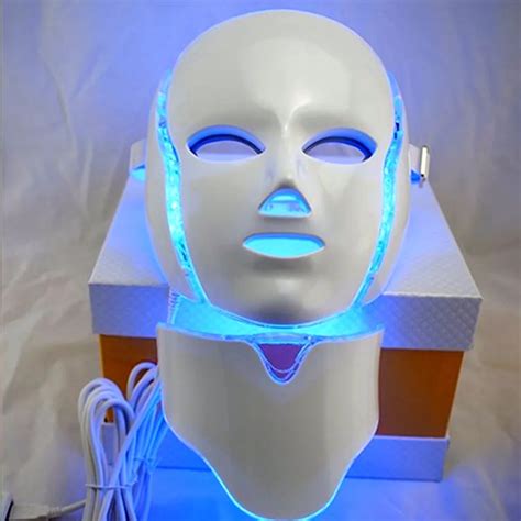 The Best 7 Color LED light therapy Face Mask Session Anti Aging device Rejuvenation Therapy ...