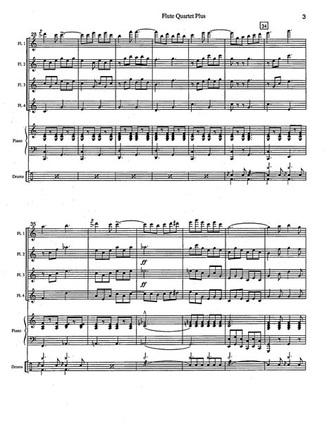 Semper Fidelis (Flute Quartet ) by John | J.W. Pepper Sheet Music