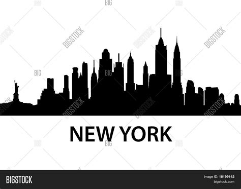 Skyline New York Vector & Photo (Free Trial) | Bigstock