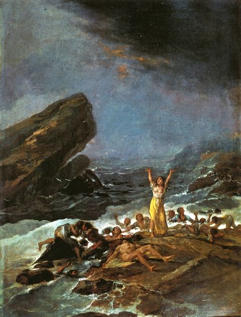 El naufragio - Francisco de Goya - WikiArt.org - encyclopedia of visual arts