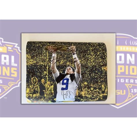 Joe Burrow Lsu Photo - Etsy