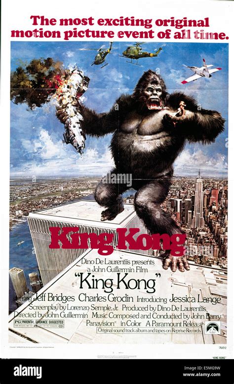 KING KONG, US poster art, King Kong, 1976 Stock Photo - Alamy