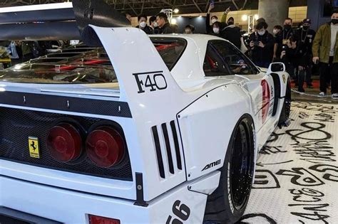 Liberty Walk Unveils Widebody Ferrari F40 | Hypebeast