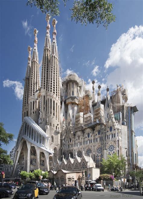 La Sagrada Familia | Gaudi, Gaudi architecture, Antoni gaudi