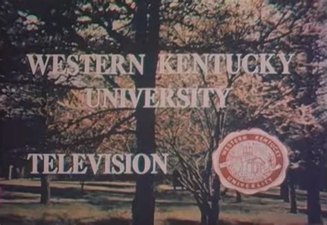 Western Kentucky University Television - Audiovisual Identity Database