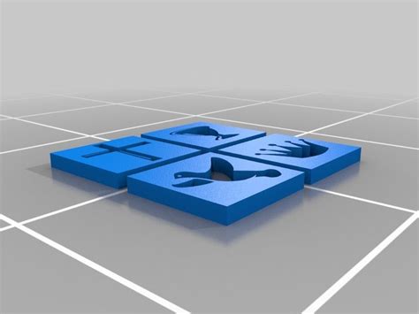 Download free STL file Foursquare Church Logo • Object to 3D print ・ Cults