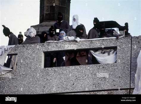 HMP Barlinnie Prison Riot, January 1987 Stock Photo - Alamy