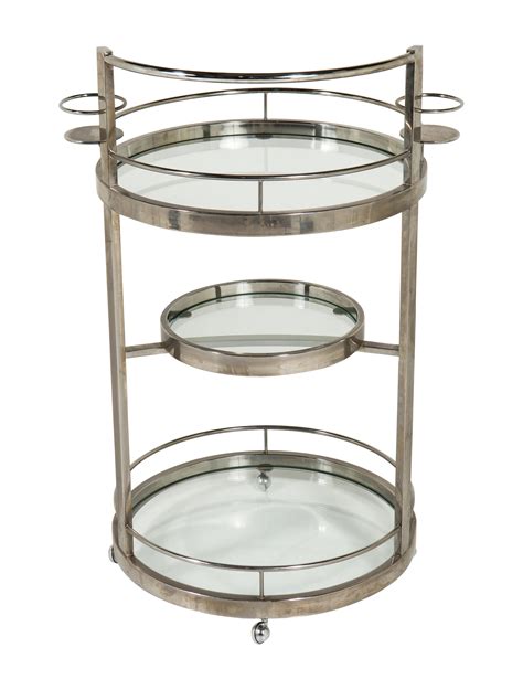 Chrome Mid-Century Modern Bar Cart - Furniture - FURNI20371 | The RealReal