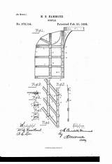 Patent US378134  Bustle Design Drawing sketch template