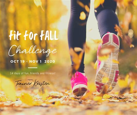 Fit for Fall Fitness Challenge | Trainer Kristen