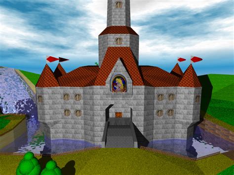 Super Mario 64 Castle Grounds by yoshielectron on DeviantArt