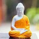 BNB Beautiful Meditating Lord Buddha|Lord Gautam Buddha|Statue of Meditating Buddha Decorative ...