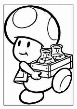 Printable Toad Mario Coloring Pages For Kids Creative Adventures Await sketch template