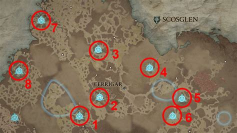 Diablo 4: All Scosglen Waypoint Locations - Prima Games