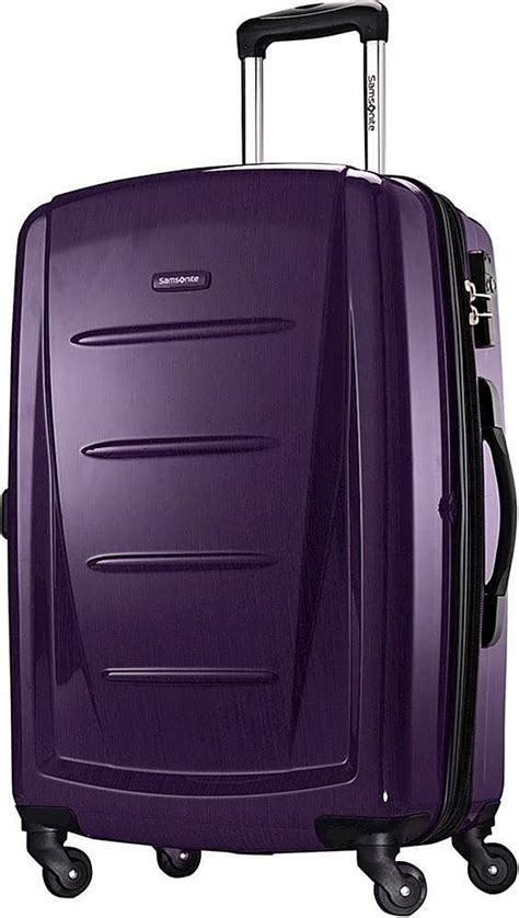 Best Buy: Samsonite Winfield 2 28" Expandable Spinner Suitcase Purple ...