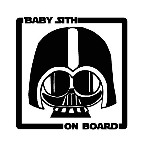 Baby Sith on Board Sticker Decal | Baby on Board Store