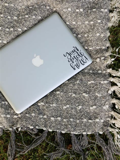 Custom Laptop Decal Custom Laptop Sticker Custom Vinyl Sticker