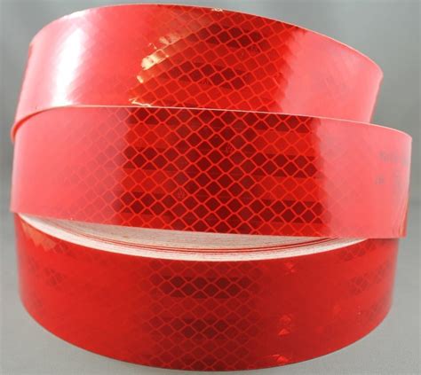 3M Red (997-72) Diamond Grade Class 1 Flexible Reflective Tape