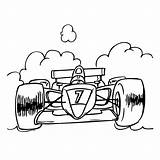 Formel Formule Kleurplaat Malvorlagen Carscoloring Rennauto  sketch template