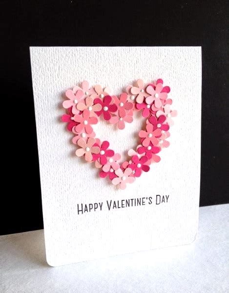 Adorable Valentines Day Handmade Card Ideas - Pink Lover