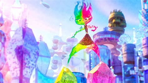 Elemental Clip - “Ember Changes Colors” (2023) Pixar