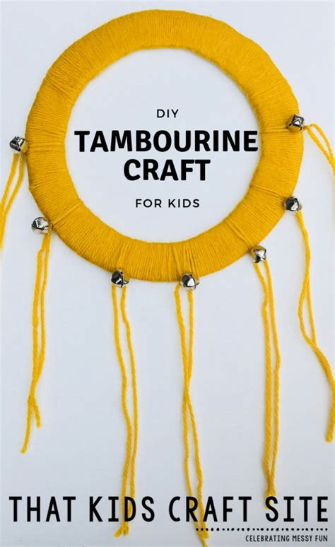 DIY Tambourine Craft - That Kids' Craft Site