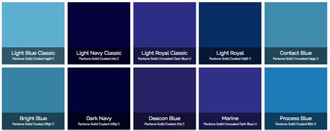 Dark Navy Blue Pantone