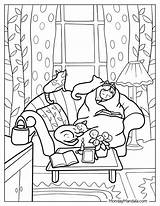 20 Cozy Coloring Pages Free PDF Printables sketch template