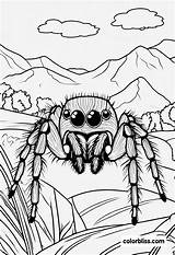 46 Spider Coloring Pages  ColorBliss sketch template