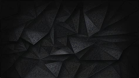 Download Textured Black Platonic Solid Abstract Wallpaper | Wallpapers.com