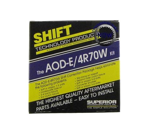 4R70W Superior Shift Kit-S76165E