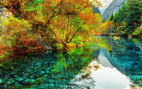 Jiuzhaigou Valley Autumn Wallpapers - Wallpaper Cave