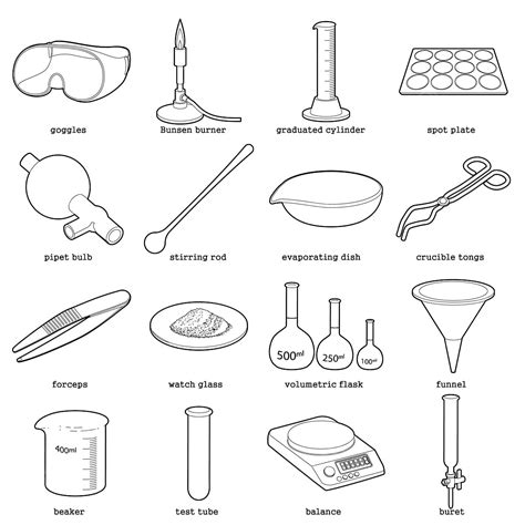 Pipette Laboratory Apparatus Drawing