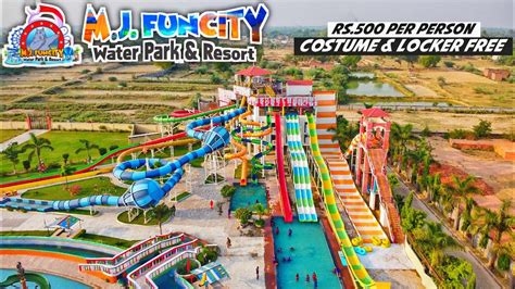 MJ Fun City Water Park & Resort in Lucknow - YouTube